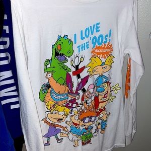 “I love the 90’s” long sleeve top Rue21